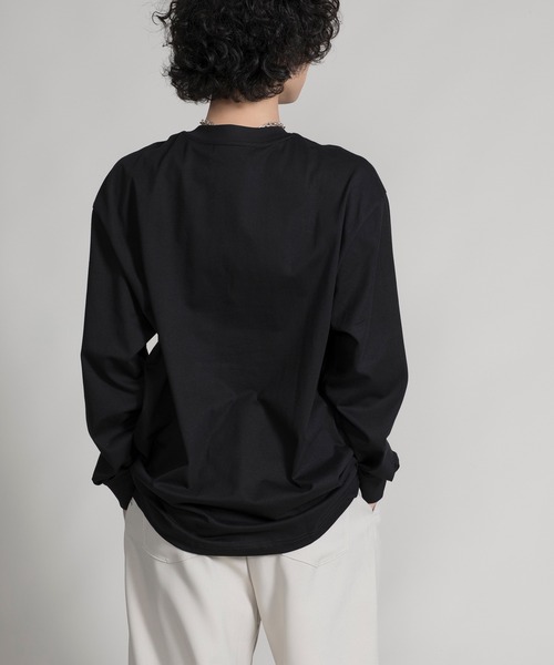 aimoha(アイモハ)の「【aimoha neo】EMBROIDERY CREWNECK SWEATER(スウェット・メンズ・ブラック/ホワイト・0/1/2/3)」の16枚目の写真