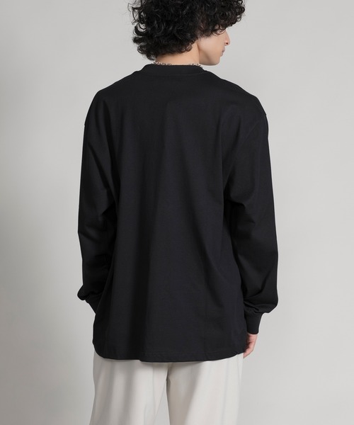 aimoha(アイモハ)の「【aimoha neo】EMBROIDERY CREWNECK SWEATER(スウェット・メンズ・ブラック/ホワイト・0/1/2/3)」の18枚目の写真