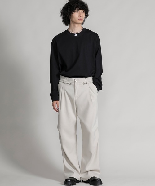 aimoha(アイモハ)の「【aimoha neo】EMBROIDERY CREWNECK SWEATER(スウェット・メンズ・ブラック/ホワイト・0/1/2/3)」の19枚目の写真