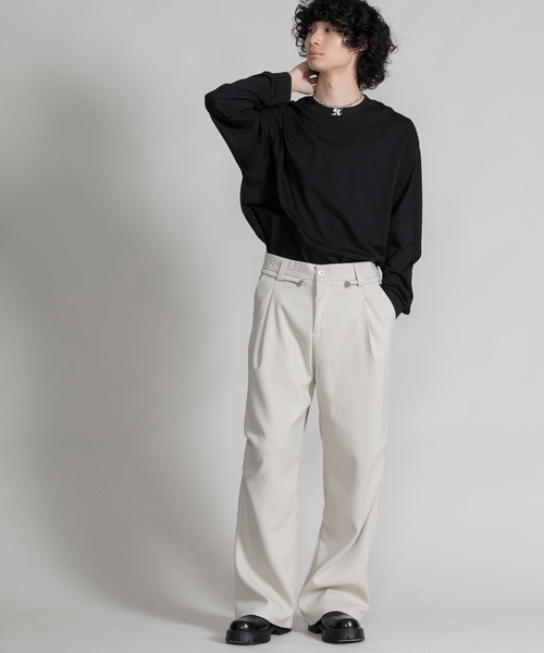 aimoha(アイモハ)の「【aimoha neo】EMBROIDERY CREWNECK SWEATER(スウェット・メンズ・ブラック/ホワイト・0/1/2/3)」の20枚目の写真