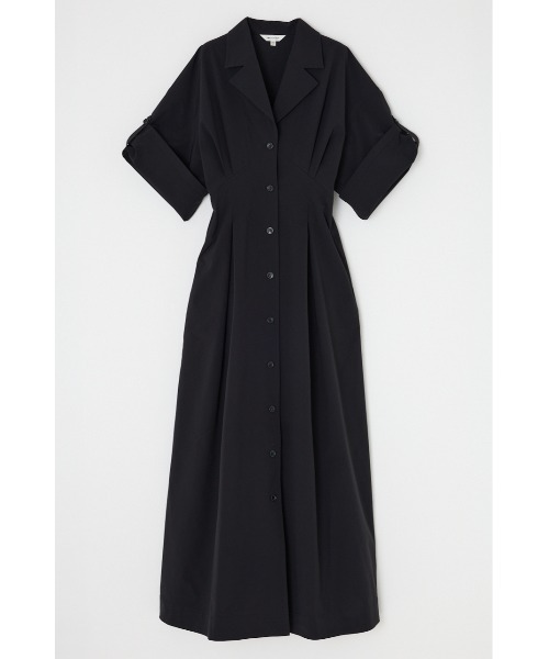 MOUSSY（マウジー）の「OPEN COLLAR SAFARI ドレス（ワンピース・レディース・アイボリー/グレー/ブラック・2/1）」の7枚目の写真
