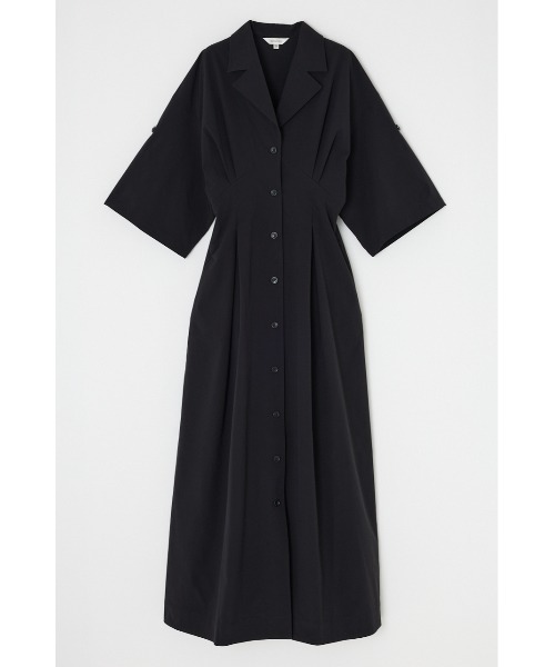 MOUSSY（マウジー）の「OPEN COLLAR SAFARI ドレス（ワンピース・レディース・アイボリー/グレー/ブラック・2/1）」の8枚目の写真