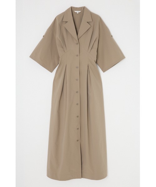 MOUSSY（マウジー）の「OPEN COLLAR SAFARI ドレス（ワンピース・レディース・アイボリー/グレー/ブラック・2/1）」の11枚目の写真