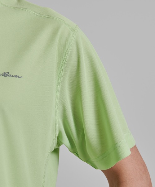 Eddie Bauer(エディーバウアー)の「テックメッシュ 半袖Tシャツ(Tシャツ/カットソー・メンズ・ライム/ブラック/ホワイト・L/XL/M/S/XXL)」の7枚目の写真