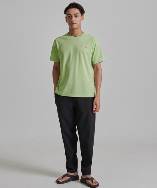 Eddie Bauer(エディーバウアー)の「テックメッシュ 半袖Tシャツ(Tシャツ/カットソー・メンズ・ライム/ブラック/ホワイト・L/XL/M/S/XXL)」の8枚目の写真