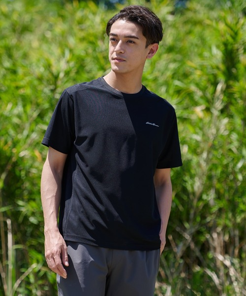 Eddie Bauer(エディーバウアー)の「テックメッシュ 半袖Tシャツ(Tシャツ/カットソー・メンズ・ライム/ブラック/ホワイト・L/XL/M/S/XXL)」の18枚目の写真
