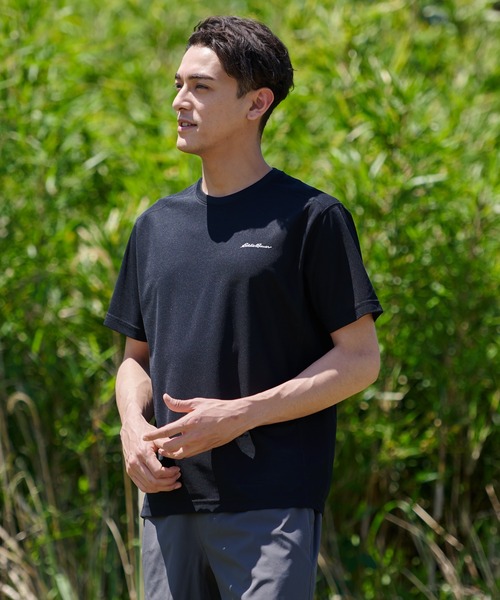 Eddie Bauer(エディーバウアー)の「テックメッシュ 半袖Tシャツ(Tシャツ/カットソー・メンズ・ライム/ブラック/ホワイト・L/XL/M/S/XXL)」の19枚目の写真