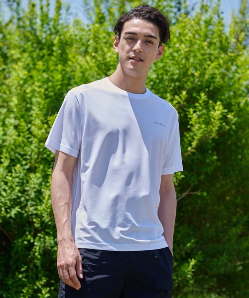 Eddie Bauer(エディーバウアー)の「テックメッシュ 半袖Tシャツ(Tシャツ/カットソー・メンズ・ライム/ブラック/ホワイト・L/XL/M/S/XXL)」の11枚目の写真