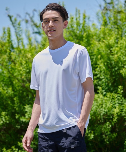 Eddie Bauer(エディーバウアー)の「テックメッシュ 半袖Tシャツ(Tシャツ/カットソー・メンズ・ライム/ブラック/ホワイト・L/XL/M/S/XXL)」の12枚目の写真