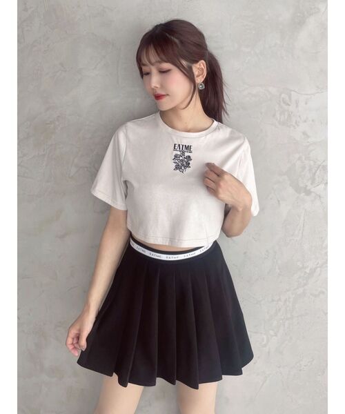 EATME(イートミー)の「フェティッシュグラフィックTシャツ(Tシャツ/カットソー・レディース・ブラック/ブラウン/アイボリー・FREE)」の17枚目の写真