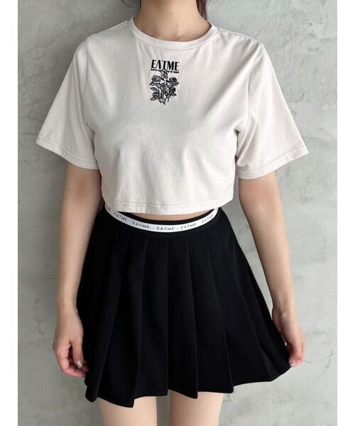 EATME(イートミー)の「フェティッシュグラフィックTシャツ(Tシャツ/カットソー・レディース・ブラック/ブラウン/アイボリー・FREE)」の18枚目の写真