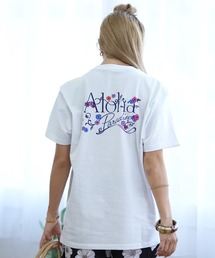 ALOHA PEOPLE/アロハピープル 半袖 Tシャツ バックプリント カーシヴ MOAP24SL003