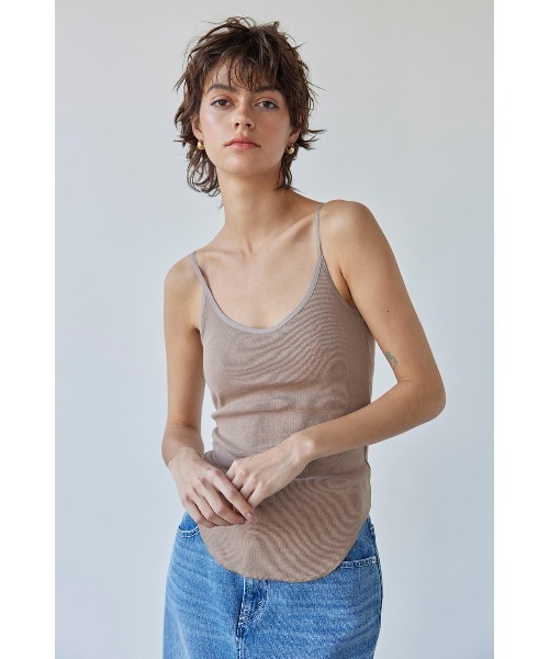 ALEXIA STAM（アリシアスタン）の「Padded Rib Camisole /パッド