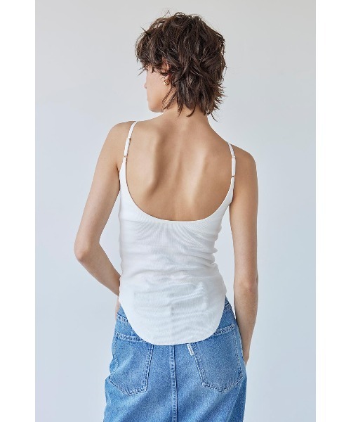 セール】Padded Rib Camisole /パッドinリブキャミソール