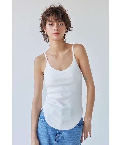 セール】Padded Rib Camisole /パッドinリブキャミソール