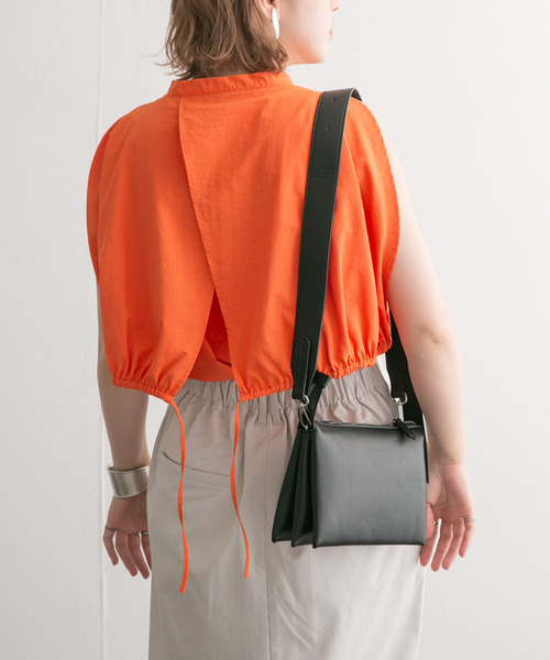 KBF（ケイビーエフ）の「ベローズショルダーBAG（ショルダーバッグ・レディース・ブラック/シルバー/イエロー・ONE）」の22枚目の写真