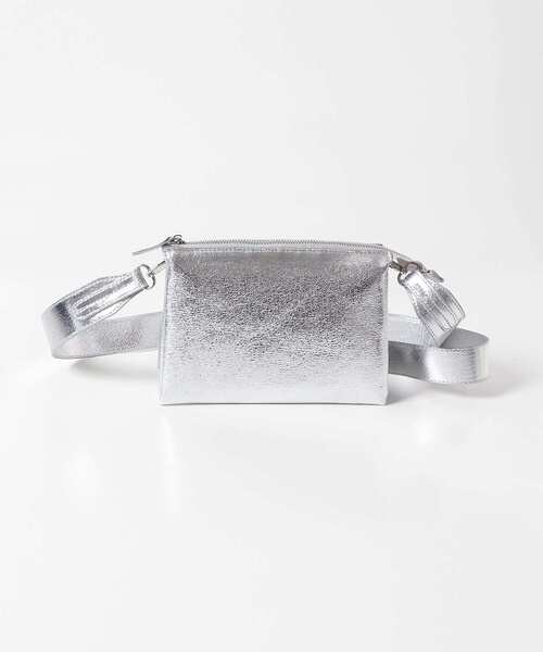 KBF（ケイビーエフ）の「ベローズショルダーBAG（ショルダーバッグ・レディース・ブラック/シルバー/イエロー・ONE）」の19枚目の写真