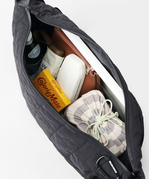 スクエアキルト ビッグ ショルダーバッグ（ショルダーバッグ）｜ADAM PATEK（アダムパテック）