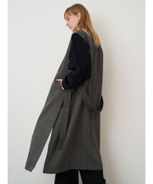ELENDEEK（エレンディーク）の「Vネックロングジレ（ベスト）」 - WEAR