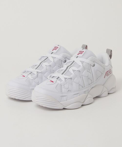 フィラ [FILA] - STAKCHOUSE SPLO メンズ スタックハウス スパゲティーローカットスニーカー WH/PK/SV - FLUSS21022100
