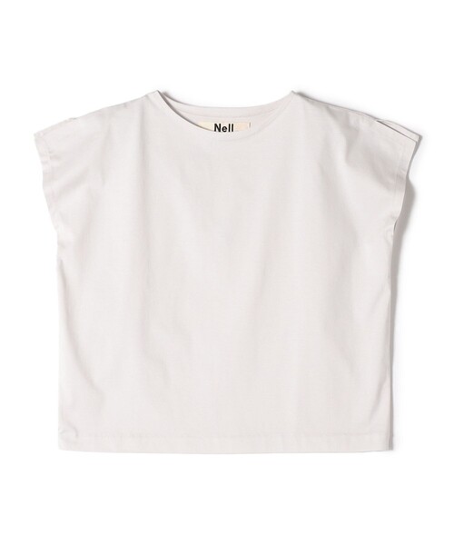 tシャツ 「SHIPS別注」Nell:「手洗い可能」肩 スリット デザイン プルオーバー レディース SHIPS（シップス）の「【SHIPS別注】Nell:〈手洗い可能〉肩