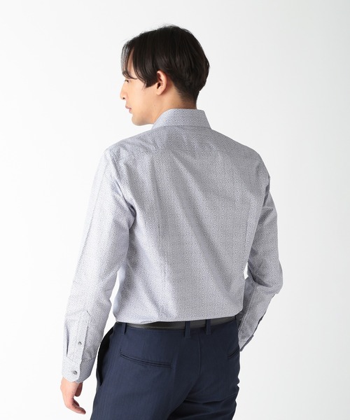 CROWDED CLOSET（クラウデッドクローゼット）の「ランダムコットンジャカードシャツ（シャツ/ブラウス・メンズ・ホワイト系その他/ホワイト/ブルー・03/02/01/04）」の17枚目の写真