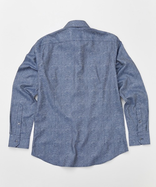 CROWDED CLOSET（クラウデッドクローゼット）の「ランダムコットンジャカードシャツ（シャツ/ブラウス・メンズ・ホワイト系その他/ホワイト/ブルー・03/02/01/04）」の11枚目の写真