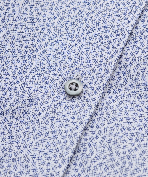 CROWDED CLOSET（クラウデッドクローゼット）の「ランダムコットンジャカードシャツ（シャツ/ブラウス・メンズ・ホワイト系その他/ホワイト/ブルー・03/02/01/04）」の13枚目の写真