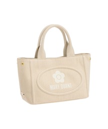 Mary Quant デニムトートバッグ 極美品】MARY QUANT マリークワント デニム トートバッグ 大容量