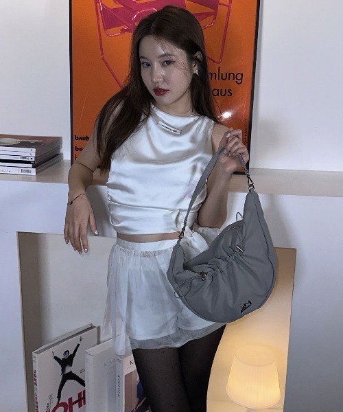 YIE YIE/イエイエ/Y.14 Sophia Bag/GREY,LAVENDER（トートバッグ）｜YIE YIE（イエイエ）