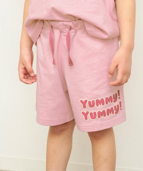 BREEZE（ブリーズ）の「【セットアップ可】ロゴハーフパンツ（その他パンツ・キッズ・グリーン/ピンク/サックスブルー・110/100/120/80/140/130/90）」の3枚目の写真