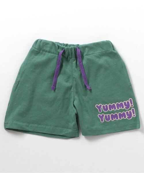 BREEZE（ブリーズ）の「【セットアップ可】ロゴハーフパンツ（その他パンツ・キッズ・グリーン/ピンク/サックスブルー・110/100/120/80/140/130/90）」の2枚目の写真