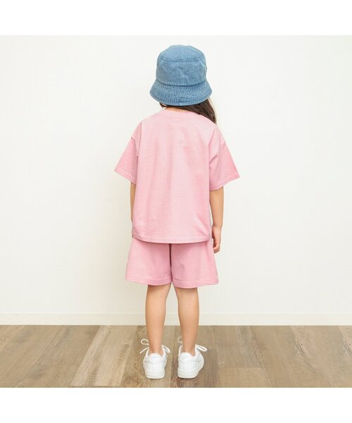 BREEZE（ブリーズ）の「【セットアップ可】ロゴハーフパンツ（その他パンツ・キッズ・グリーン/ピンク/サックスブルー・110/100/120/80/140/130/90）」の11枚目の写真