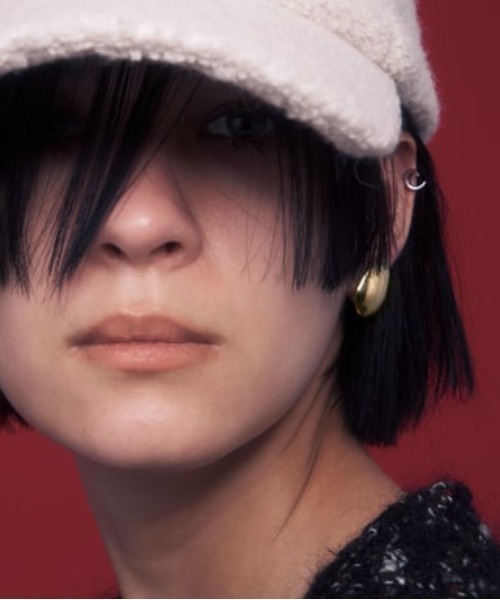 IRIS47(イリスフォーセブン)の「【IRIS 47】petite calm earring/プチ カーム イヤリング(イヤリング・レディース・シルバー/ゴールド・FREE)」の2枚目の写真