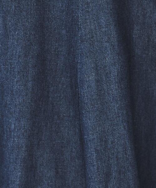 cloenc（クロエンス）の「◆コットンリネンデニムフレアスカート（デニムスカート・レディース・ネイビー/ブルー系その他・01/02/03）」の12枚目の写真