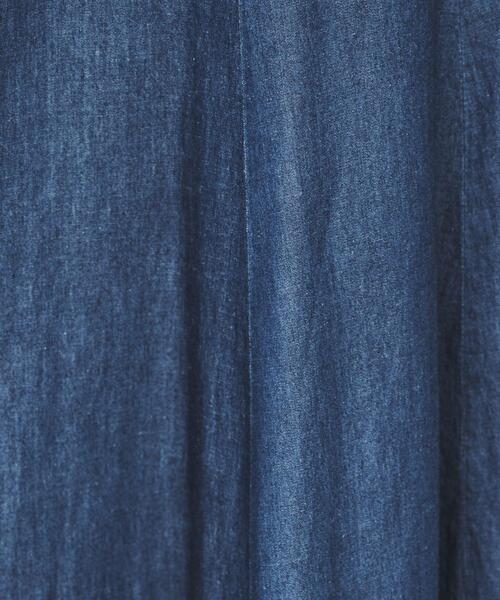 cloenc（クロエンス）の「◆コットンリネンデニムフレアスカート（デニムスカート・レディース・ネイビー/ブルー系その他・01/02/03）」の16枚目の写真