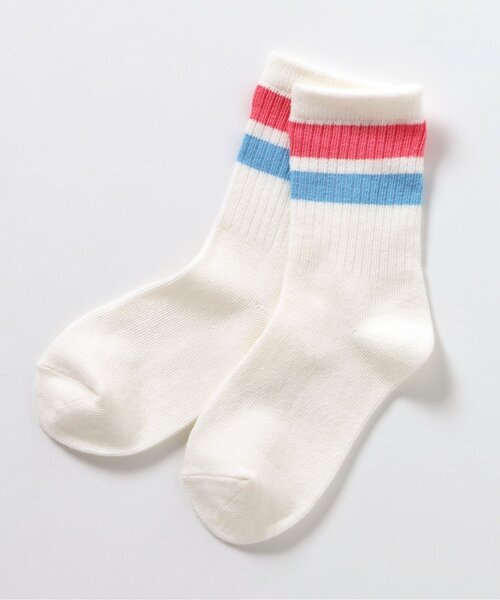 BREEZE（ブリーズ）の「【20周年】HAPPY FO SMILE ソックス（ソックス/靴下・キッズ・オフホワイト/オレンジ/グリーン/ライム/ピンク/ブルー・21/18/15 ）」の11枚目の写真