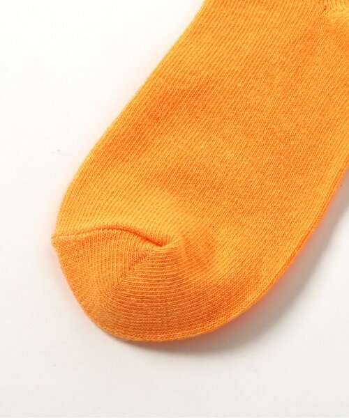 BREEZE（ブリーズ）の「【20周年】HAPPY FO SMILE ソックス（ソックス/靴下・キッズ・オフホワイト/オレンジ/グリーン/ライム/ピンク/ブルー・21/18/15 ）」の7枚目の写真