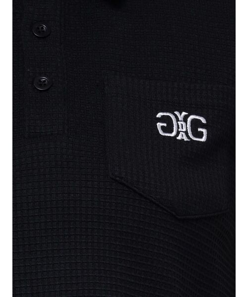 GYDA(ジェイダ)の「Symmetry GYDA ラメembroideryポロトップス(Tシャツ/カットソー・レディース・ブラック/レッド/オフホワイト・FREE)」の19枚目の写真
