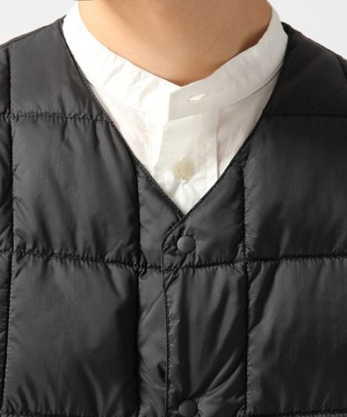RAGEBLUE(レイジブルー)の「<防寒性抜群>インナーダウンベスト/565601(ダウンベスト・メンズ・ブラック/オフホワイト・LARGE/MEDIUM)」の10枚目の写真