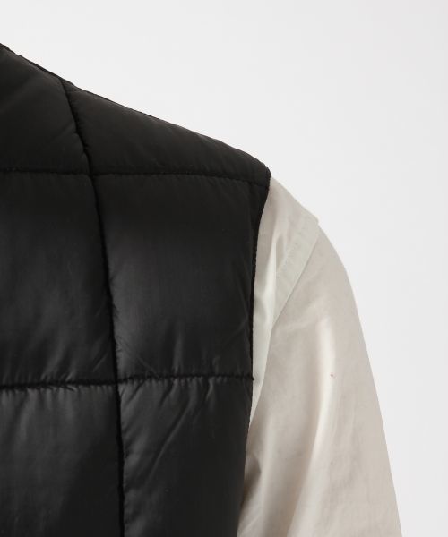 RAGEBLUE(レイジブルー)の「<防寒性抜群>インナーダウンベスト/565601(ダウンベスト・メンズ・ブラック/オフホワイト・LARGE/MEDIUM)」の11枚目の写真
