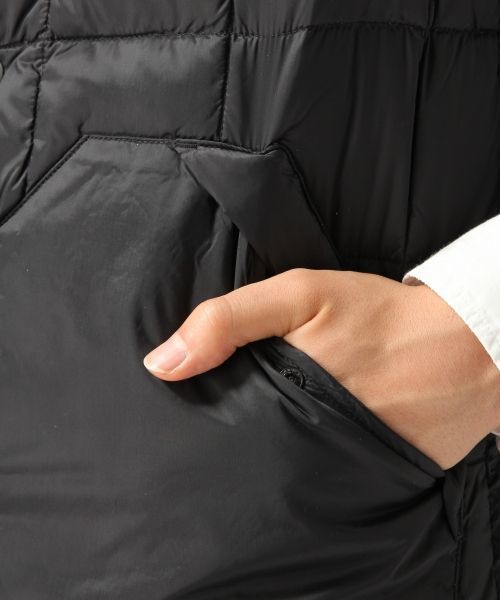 RAGEBLUE(レイジブルー)の「<防寒性抜群>インナーダウンベスト/565601(ダウンベスト・メンズ・ブラック/オフホワイト・LARGE/MEDIUM)」の3枚目の写真