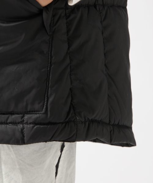 RAGEBLUE(レイジブルー)の「<防寒性抜群>インナーダウンベスト/565601(ダウンベスト・メンズ・ブラック/オフホワイト・LARGE/MEDIUM)」の4枚目の写真