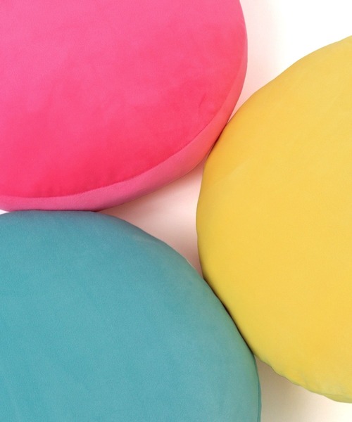 BAYFLOW（ベイフロー）の「SMILEクッション（クッション/クッションカバー・レディース・ピンク/ブルー/イエロー/ライトイエロー/ベビーピンク/スカイブルー・0）」の8枚目の写真