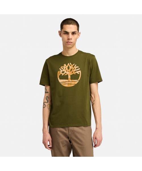 【Timberland】迷彩ロゴ 半袖 Tシャツ グリーン / 送料無料 楽天市場】Timberland ティンバーランド（カラーグリーン）（T