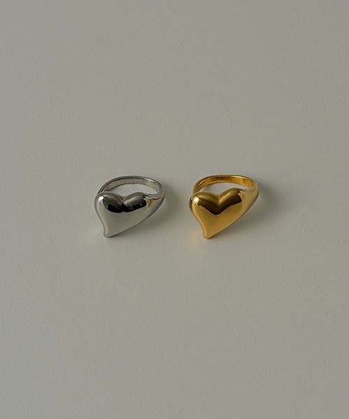 muku(ムク)の「ビッグハートリング(リング・レディース・シルバー/ゴールド・11/13)」の12枚目の写真