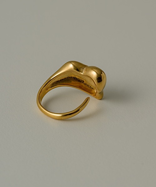 muku(ムク)の「ビッグハートリング(リング・レディース・シルバー/ゴールド・11/13)」の15枚目の写真