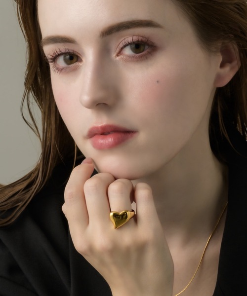 muku(ムク)の「ビッグハートリング(リング・レディース・シルバー/ゴールド・11/13)」の11枚目の写真