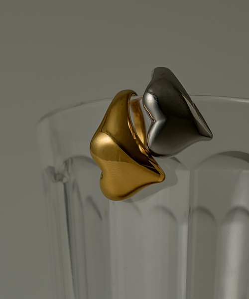 muku(ムク)の「ビッグハートリング(リング・レディース・シルバー/ゴールド・11/13)」の16枚目の写真