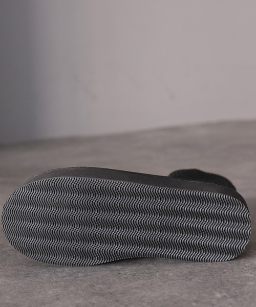 Java（ジャバ）の「《JaVaジャバコラボ》冬のトレンドアイテム！厚底ソックスムートンブーツ（ブーツ・レディース・ブラック/ライトベージュ・MEDIUM/LARGE/X-LARGE/SMALL）」の11枚目の写真